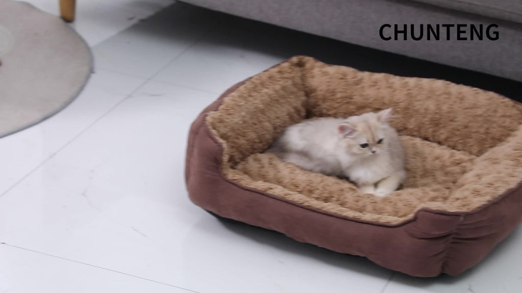 Comfortable And Breathable Pet Sofa, Rectangular Washable And Sturdy Pet Mat, Suitable For Small And Medium-sized Dogs And Cats