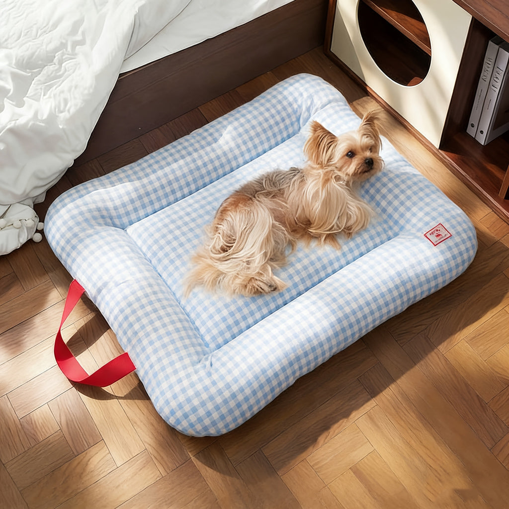 All-Season Universal Pet Bed Mat - Soft, Skin-Friendly, Warm, and Non-Collapsing, Universal Mattress for Dogs and Cats, Portable for Home and Car Use, Comfortable Pet Bedding Supplies
