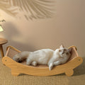 2-In-1 Cat Hammock And Scratching Board - a Dual-Purpose Cat Bed And Scratching Pad, Made of Durable Scratch-Resistant Materials, Space-Saving Design Suitable for Indoor And Outdoor Use - Pet Furniture for All Seasons