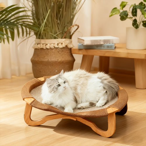 1pc a Stylish Cat Bed Designed for Pets, Ideal for Summer Use. This Cat Hammock Can Be Used in a Cat Nest And Is Both Removable And Washable. It Offers a Cool, Comfortable, And Breathable Environment