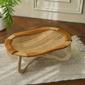 Elevated Cat Hammock Made of Wicker Featuring Breathable Mesh for Cooling, a Robust Wooden Structure, Removable for Easy Cleaning, Ideal for Both Cats And Dogs, Categorized Under Pet Supplies
