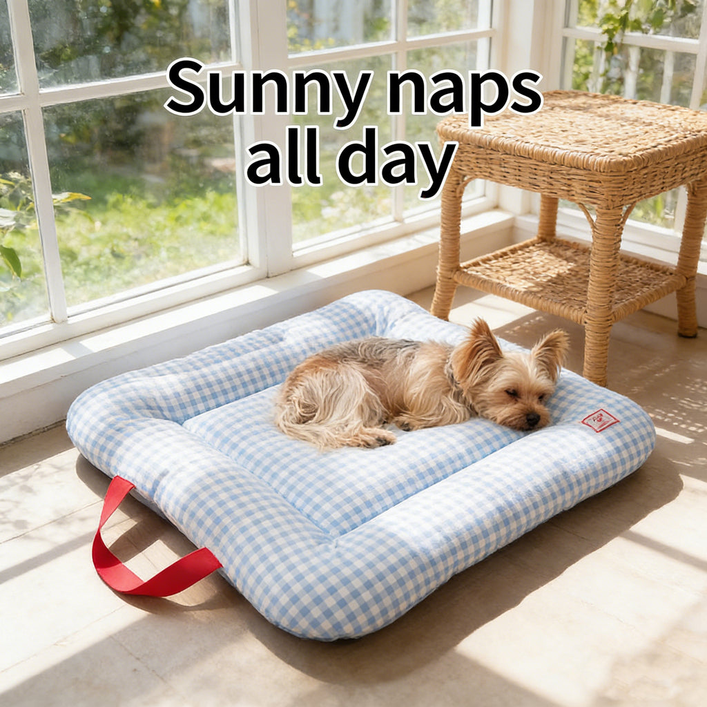 All-Season Universal Pet Bed Mat - Soft, Skin-Friendly, Warm, and Non-Collapsing, Universal Mattress for Dogs and Cats, Portable for Home and Car Use, Comfortable Pet Bedding Supplies
